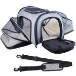 Expandable Soft-Sided Pet Carrier for Travel