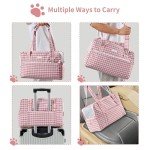 Stylish Mesh Pet Carrier for Small Dogs & Cats