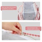 Stylish Mesh Pet Carrier for Small Dogs & Cats