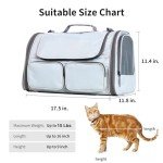 Soft-Sided Pet Carrier for Dogs and Cats
