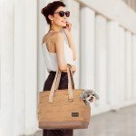 Petsfit Portable Dog Carrier Tote with Pockets