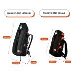 The Maxine Medium Dog Backpack Carrier - Black