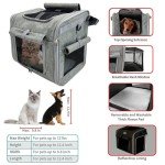 Cozy Reflective Dog Bike Basket Carrier Backpack