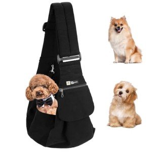 Reversible Hands-Free Puppy Sling Carrier for Travel