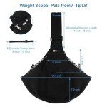 Reversible Hands-Free Puppy Sling Carrier for Travel