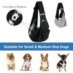 Reversible Hands-Free Puppy Sling Carrier for Travel