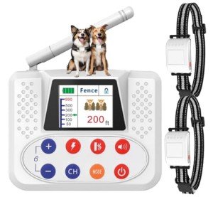 Wireless Dog Fence System with Training Collar