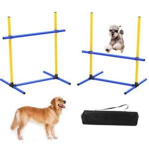 Dog Agility Training Equipment Set with Hurdles