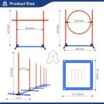 Agility Training Equipment for New Puppies - 4 Sets