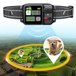 GPS Wireless Invisible Dog Fence System - 6561 ft