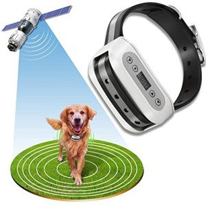 GPS Wireless Dog Fence System with Rechargeable Collar