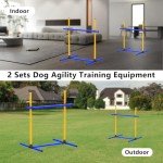 Dog Agility Training Equipment Set with Hurdles