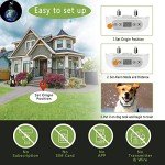 GPS Wireless Dog Fence System with Rechargeable Collar