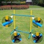 Dog Agility Training Equipment Set with Hurdles