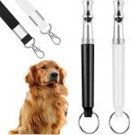 Adjustable Ultrasonic Dog Whistle 2-Pack