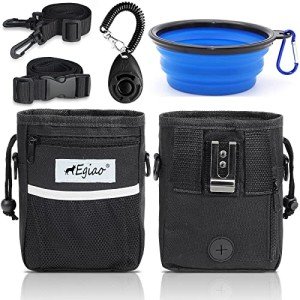 Dog Treat Pouch with Poop Bag Dispenser