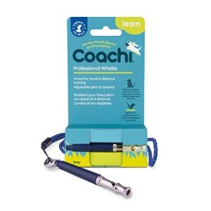 Adjustable Pitch Dog Training Whistle with Lanyard
