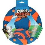 Chuckit! Orange and Blue Whistle Dog Toy