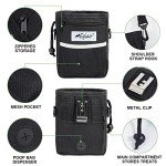 Dog Treat Pouch with Poop Bag Dispenser