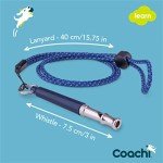 Adjustable Pitch Dog Training Whistle with Lanyard