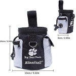 Hands-Free Dog Training Treat Pouch Bag