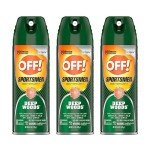 OFF! Deep Woods Insect Repellent Spray - 3 Pack