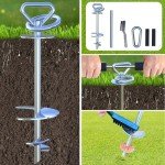 360° Dog Tie Out Stake for Large Dogs