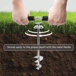 Heavy Duty Dog Tie Out Stake with 360° Handle