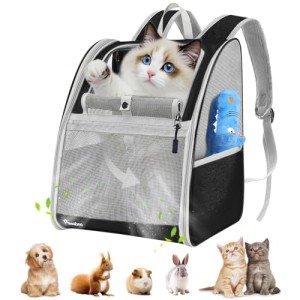 Pawaboo Pet Carrier Backpack for Small Pets