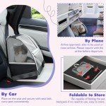 Pawaboo Pet Carrier Backpack for Small Pets