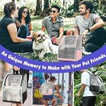 Pawaboo Pet Carrier Backpack for Small Pets