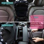 Cullaby Mini Dog Car Seat with Storage - Pink