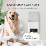 Interactive Pet Monitoring Camera and Treat Dispenser