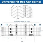 Adjustable Car Dog Barrier for SUVs and Trucks