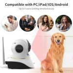 Interactive Pet Camera with Laser & Night Vision
