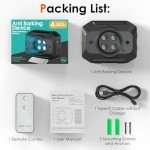 Ultrasonic Anti-Barking Device with Remote Control