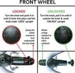 Midlee Large Red Dog Bike Stroller