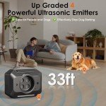 Ultrasonic Anti-Barking Device with Remote Control