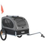 VEVOR Dog Bike Trailer - Easy Fold & Ride