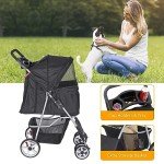 Stylish Pet Stroller for Dogs and Cats