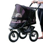 No-Zip Pet Stroller for Cats and Dogs