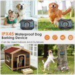 Ultrasonic Anti-Barking Device with Remote Control