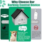 Ultrasonic Anti-Bark Device with 4 Modes