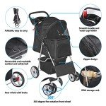 Stylish Pet Stroller for Dogs and Cats