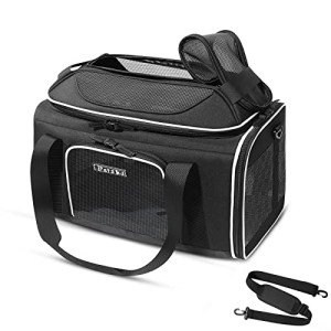 Expandable Soft-Sided Pet Carrier for Small Pets