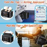 Expandable Soft-Sided Pet Carrier for Small Pets