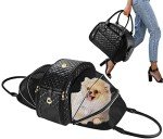Expandable Dog Purse Carrier for Small Pets