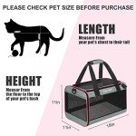 Soft-Sided Pet Carrier for Cats and Dogs