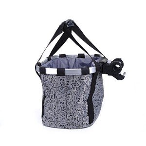 Foldable Dog Bike Basket & Carrier Bag