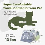 Soft-Sided TSA Approved Cat Travel Carrier
